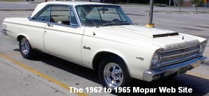 1965 Plymouth Satellite passenger side