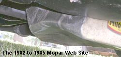 Mopar Oil pan crunched at 2005 COMA Meet