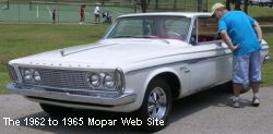 1963 Plymouth Sport Fury at 2005 COMA Meet