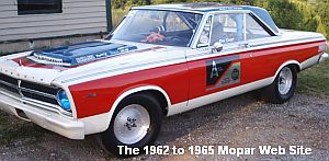1965 Plymouth Satellite driver's side