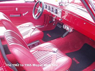 1964 Plymouth interior