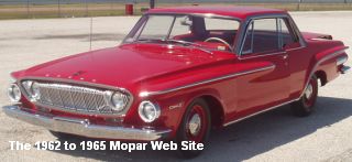 1962 Dart Max Wedge
