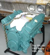 1963 Plymouth Fury 361 engine