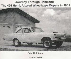 Booklet: Journey Through Hemiland - The 426 Hemi, Altered Wheelbase Mopars in 1965