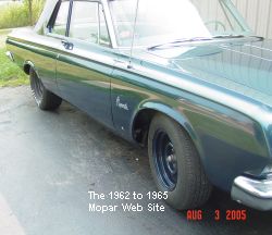 1964 Plymouth Savoy, front passenger side