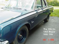 1964 Plymouth Savoy, front driver side